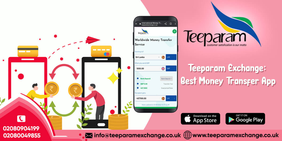 Teeparam Exchange: Best money transfer app